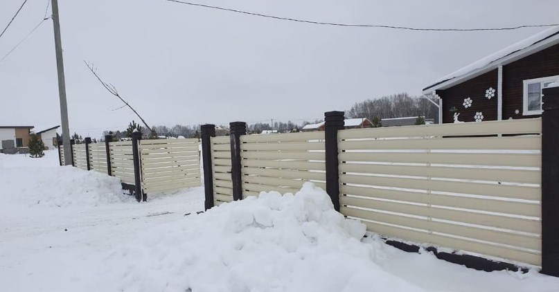 Планкен для забора ранчо, 100 мм